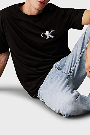 Calvin Klein Erkek T Shirt J30J327475 BEH