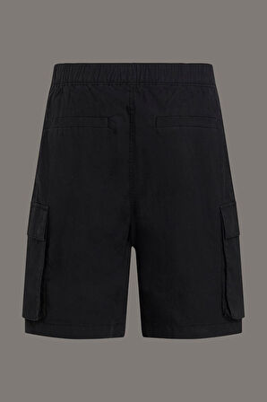 Erkek Ck Washed Cargo Şort - Siyah | 33