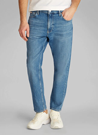 Calvin Klein Jeans Normal Bel Standart Erkek Denim Pantolon J30J3271751A4 DAD JEAN
