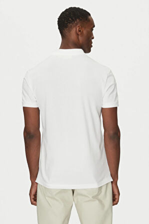 Erkek Ck Monologo Polo T-Shirt - Beyaz | XS