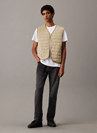 Calvin Klein Jeans Yeşil Erkek Yelek J30J327263HI0 LW QUILTED LINER VEST