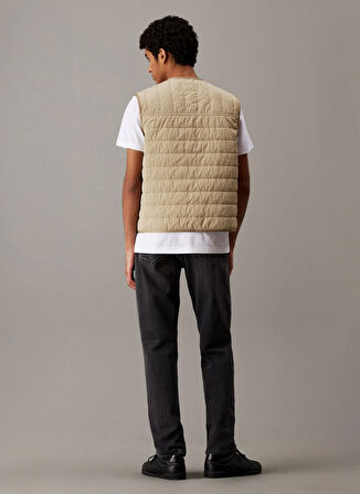Calvin Klein Jeans Yeşil Erkek Yelek J30J327263HI0 LW QUILTED LINER VEST