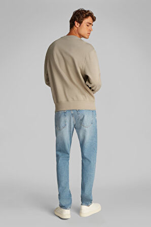Erkek Ck Terry Sweatshirt - Bej | L