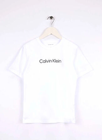 Calvin Klein Baskılı Siyah Erkek Çocuk T-Shirt IU0IU0069001R