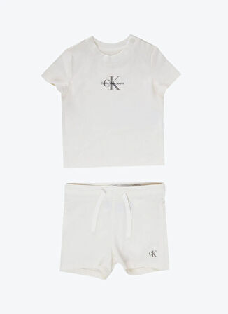 Calvin Klein Ekru Bebek Set 2li IN0IN00319YAS