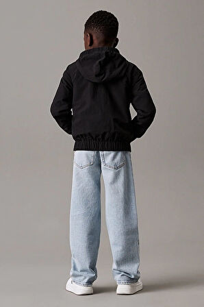 Erkek Çocuk Ck Essential Monologo Ceket - Siyah | 14 Yaş