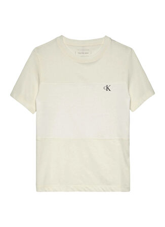 Calvin Klein Baskılı Siyah Erkek Çocuk T-Shirt IB0IB024410GJ