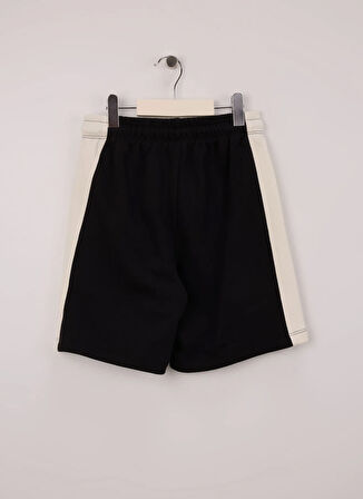 Calvin Klein Lastikli Bel Relaxed Siyah Erkek Çocuk Şort IB0IB02433BEH