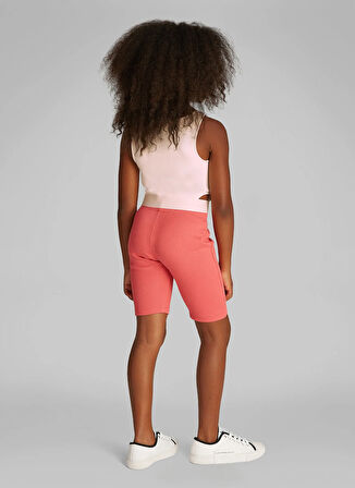 Calvin Klein Baskılı Pembe Kız Çocuk T-Shirt IG0IG02869TGE