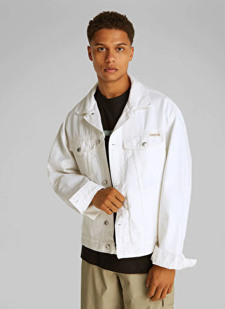 Calvin Klein Jeans Erkek Denim Ceket J30J3275861AA RELAXED DENIM JACKET