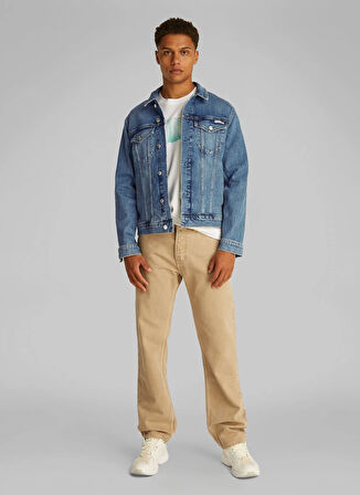 Calvin Klein Jeans Erkek Denim Ceket J30J3275881BJ SLIM DENIM JACKET