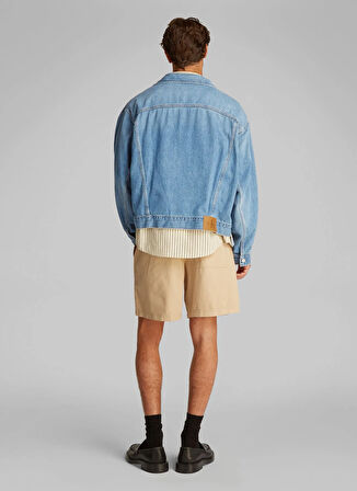 Calvin Klein Jeans Erkek Denim Ceket J30J3275871A4 RELAXED DENIM JACKET