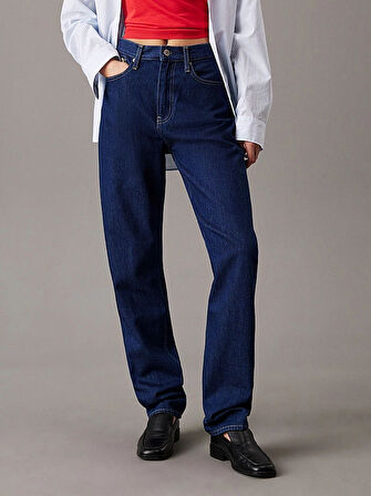 CK Jeans AUTHENTIC SLIM STRAIGHT Kadın  Jeans J20J225138-1AP