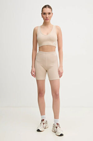 CALVIN KLEIN WASHED WOVEN LABEL RIB BRALETTE Spor Sütyeni