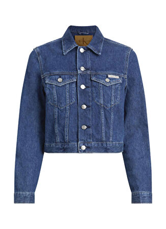 Calvin Klein Jeans Mavi Kadın Denim Ceket J20J2251831A4