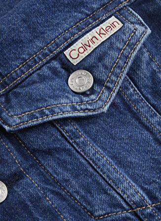 Calvin Klein Jeans Mavi Kadın Denim Ceket J20J2251831A4