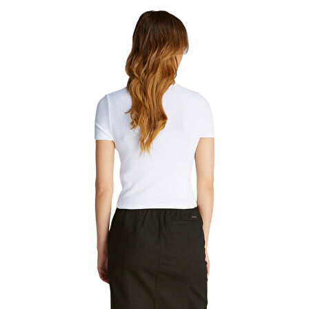 CALVIN KLEIN WAFFLE SHORT SLEEVE FITTED TEE T-Shirt