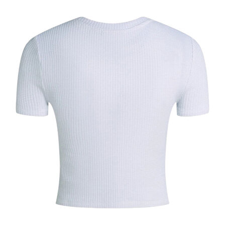 CALVIN KLEIN WAFFLE SHORT SLEEVE FITTED TEE T-Shirt