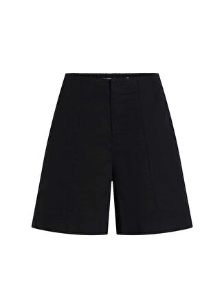 Calvin Klein Jeans Yüksek Bel Standart Siyah Kadın Şort J20J225219BEH