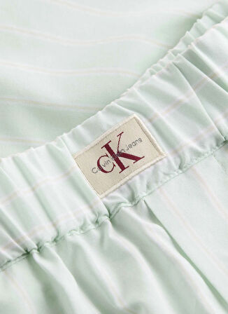 Calvin Klein Jeans Yüksek Bel Standart Yeşil Kadın Şort J20J225218CHJ