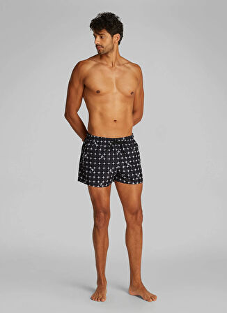 Calvin Klein Siyah Şort Mayo KM0KM011720GO