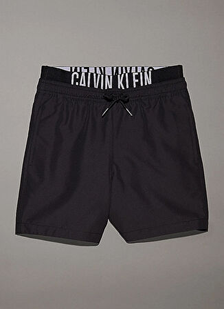 Calvin Klein Siyah Erkek Çocuk Şort Mayo