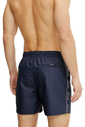Calvin Klein Erkek Mavi Deniz Şortu KM0KM01109 