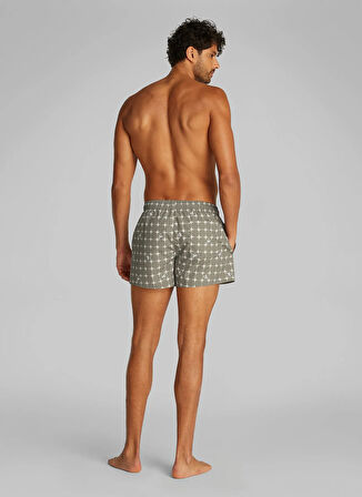 Calvin Klein Yeşil Erkek Şort Mayo KM0KM011720H8