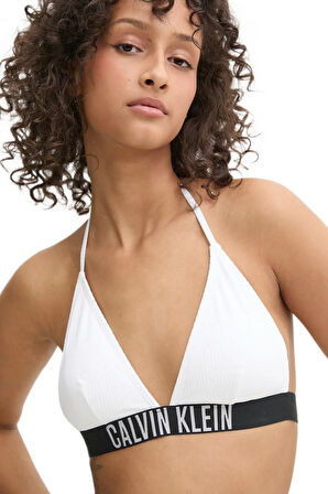 Calvin Klein Kadın Beyaz Bikini Üst KW0KW02750 