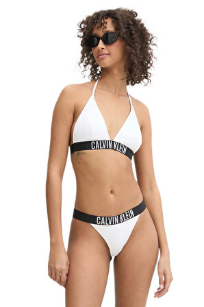 Calvin Klein Kadın Beyaz Bikini Üst KW0KW02750 