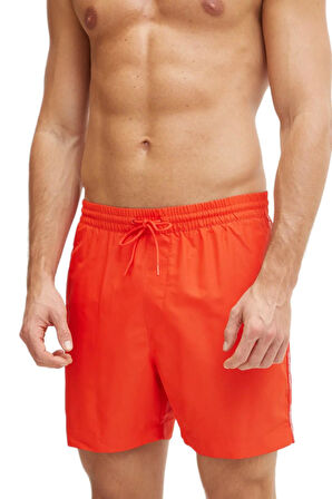 Calvin Klein Erkek Kırmızı Deniz Şort KM0KM01109 