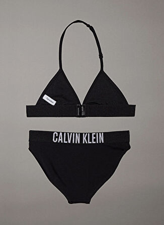 Calvin Klein Siyah Kız Çocuk Bikini Takım