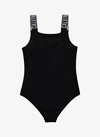 Calvin Klein Siyah Kız Çocuk Mayo KY0KY00098BEH