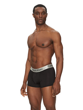 Calvin Klein Erkek 3'lü Siyah Boxer LV00NB4269 