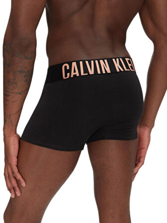 Calvin Klein Erkek 3'lü Siyah Boxer 000NB3608A 
