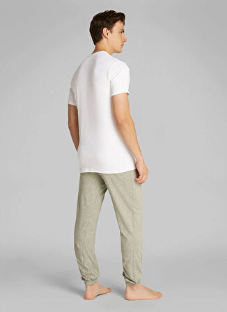 Beyaz Erkek T-Shirt LV00NB4185100