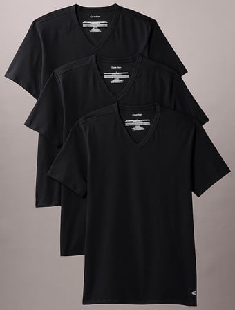 CALVIN KLEIN Erkek Marka Logolu Günlük Kullanıma Uygun SİYAH T-Shirt LV00NB4186 UB1