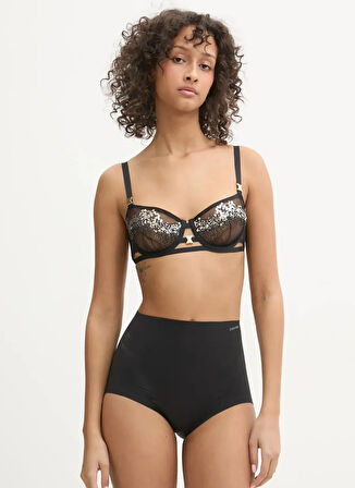 Calvin Klein Siyah Kadın Bikini Külot LV00QF8173 CK WOMEN