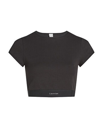 CALVIN KLEIN RIB CROP TEE T-Shirt