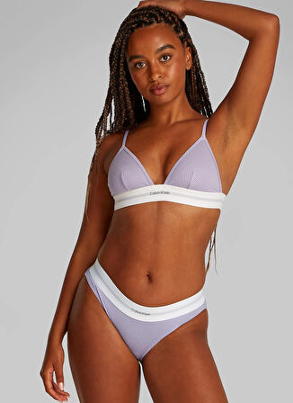 Calvin Klein Lila Kadın Bikini Külot LV00QF8022 CK WOMEN