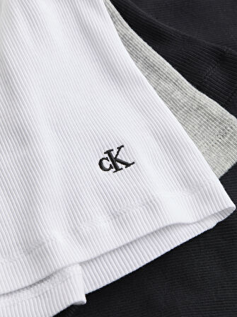 CALVIN KLEIN SCOOP NECK COTTON TANK 3PK Atlet