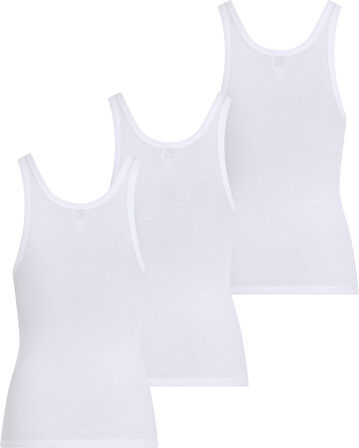 CALVIN KLEIN SCOOP NECK COTTON TANK 3PK Atlet