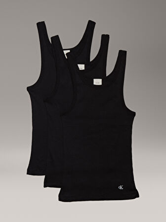 CALVIN KLEIN SCOOP NECK COTTON TANK 3PK Atlet