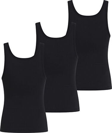 CALVIN KLEIN SCOOP NECK COTTON TANK 3PK Atlet