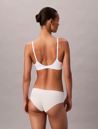 CALVIN KLEIN Kadın Marka Logolu Şık Tasarımlı Günlük Kullanıma Uygun Beyaz Sütyen LV00QF7315 100