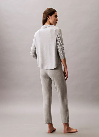 Calvin Klein Gri Kadın Pijama Alt MODAL STOVEPIPE