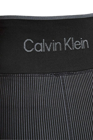 Calvin Klein Kadın WO - Dikişsiz Bisiklet Siyah Şort
