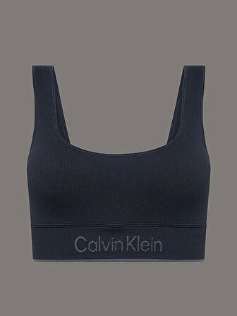 Calvin Klein Kadın Siyah Bel Lastikli Spor Büstiyer