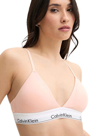 Calvin Klein Kadın Pembe Üçgen Sütyen 000QF5650E 