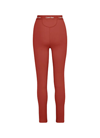 Calvin Klein LVGWS5L609VO3-MDRN Turuncu Düz Kadın Tayt
